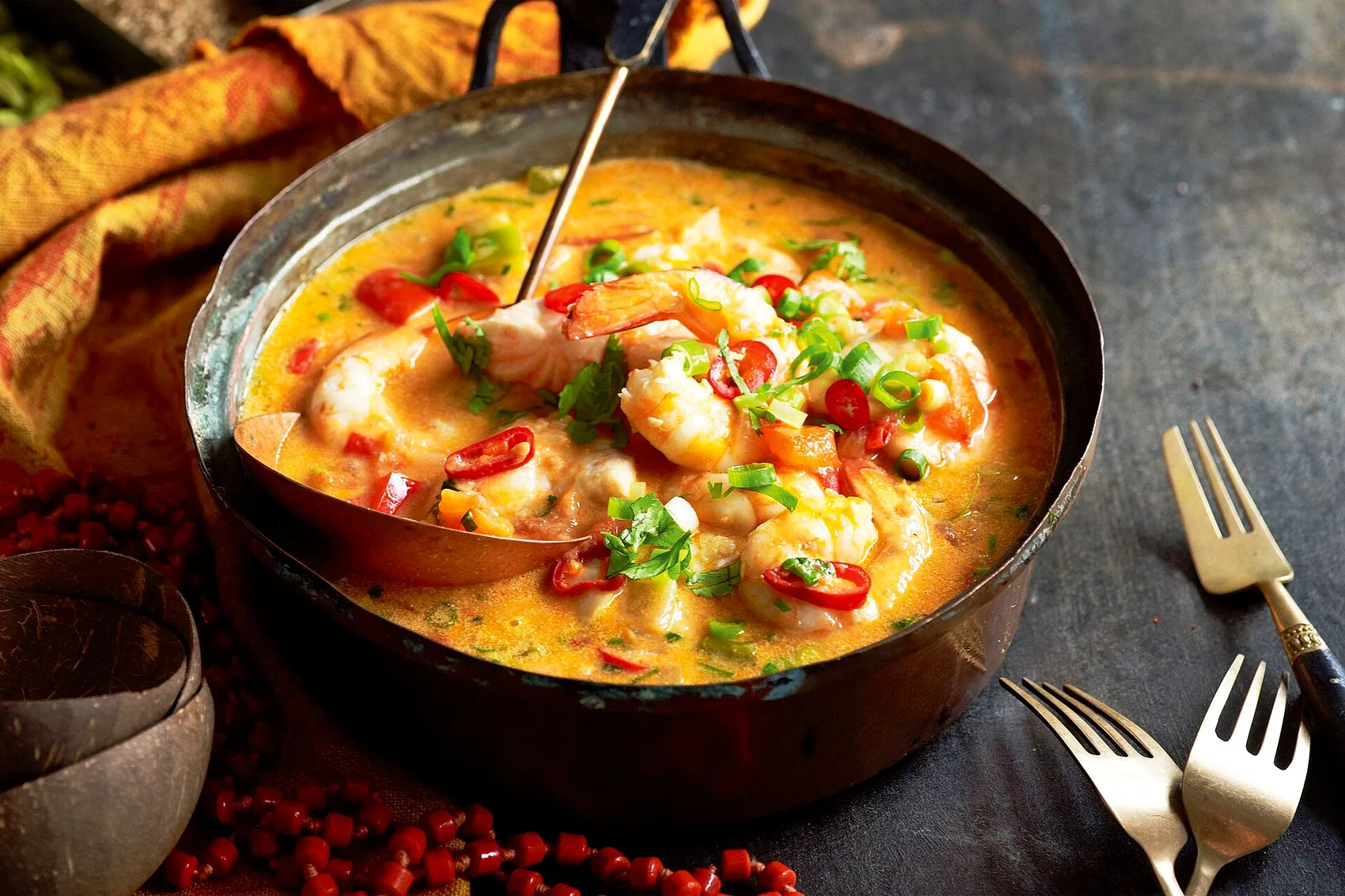 Moqueca, the coastal seafood stew