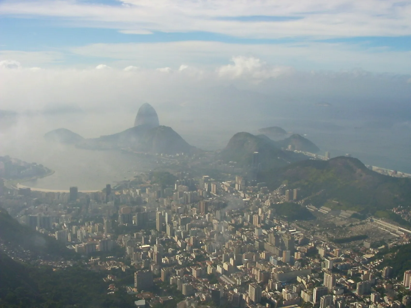 Sugarloaf Mountain over Guanabara Bay