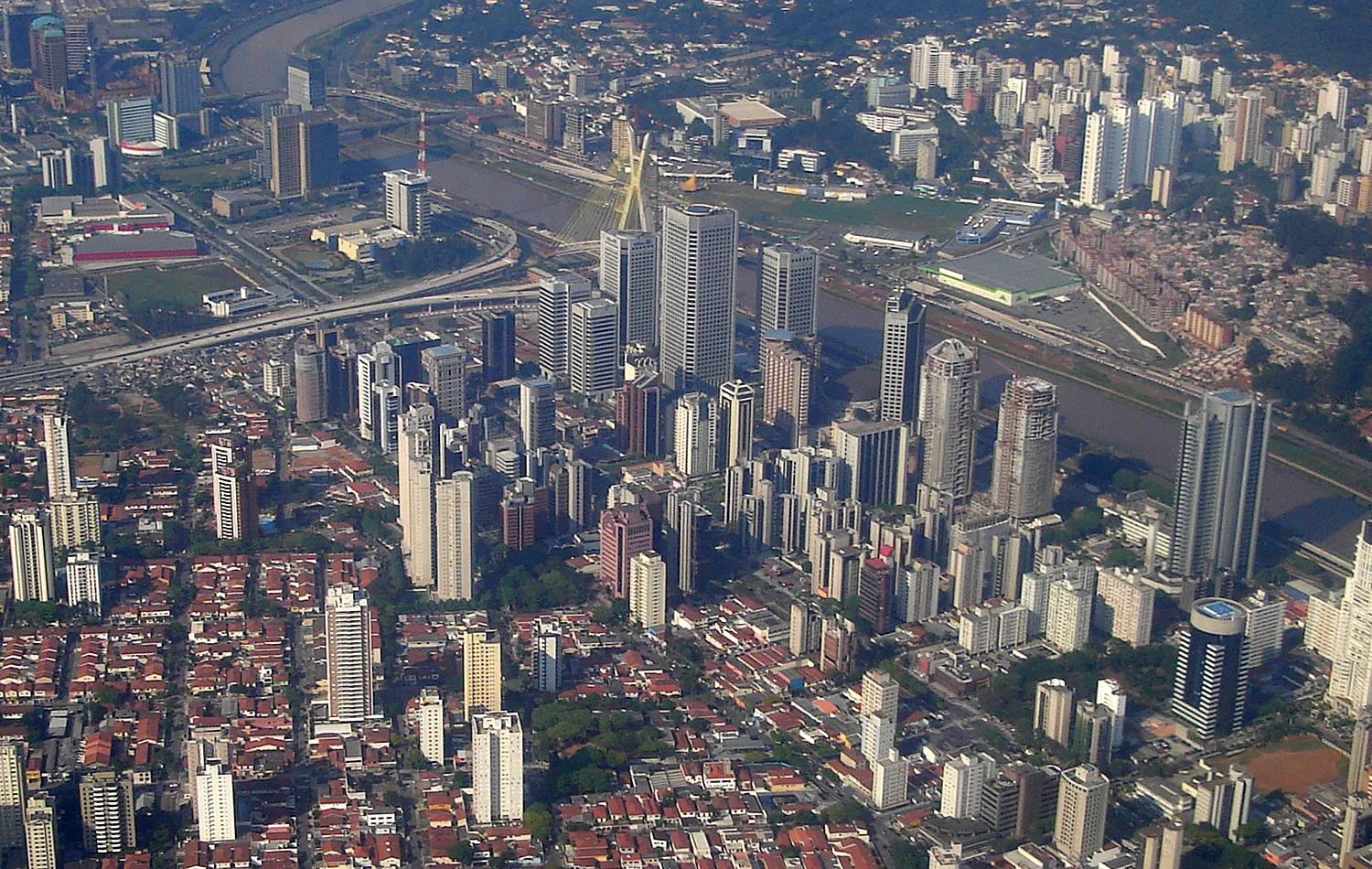 The skyline of São Paulo